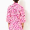 Dianne Printed Knit Robe